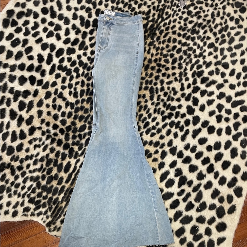 Free people Light Blue Women's Flared Jeans